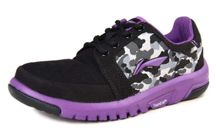 (W) Li-Ning Running Shoes 'Black Purple' 圖 2