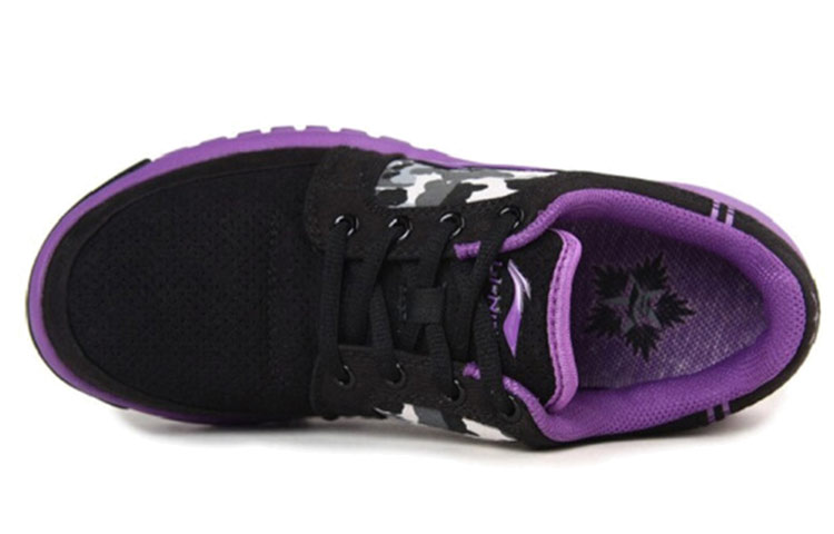 (W) Li-Ning Running Shoes 'Black Purple' 圖 3