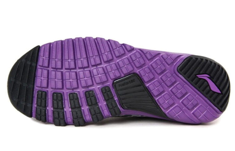 (W) Li-Ning Running Shoes 'Black Purple' 圖 5
