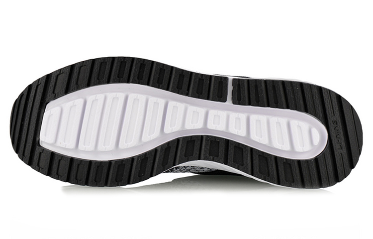 (W) Li-Ning Running Shoes 'Black White' 圖 3