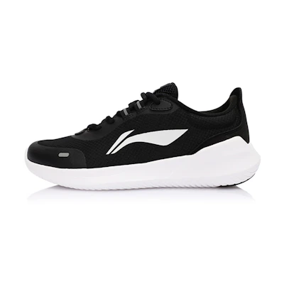 (W) Li-Ning Running Shoes 'Black White'