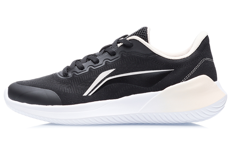 (Women) Li-Ning Running Shoes 'Black White' ARHR142-1