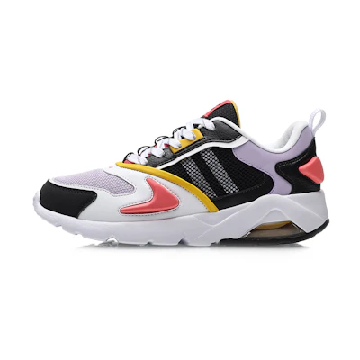 (W) Li-Ning Running Shoes 'Black White Purple'
