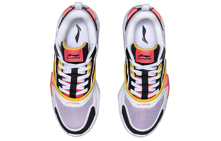 (W) Li-Ning Running Shoes 'Black White Purple' 圖 4