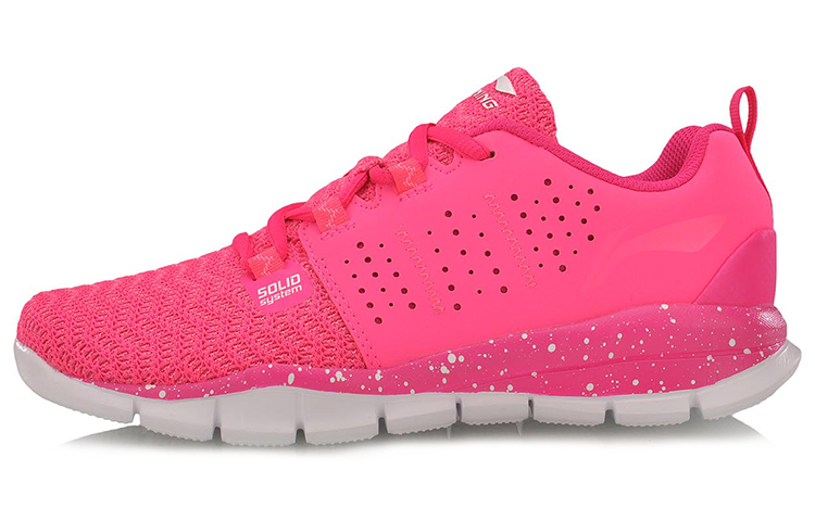 (W) Li-Ning Running Shoes 'Fluorescent Pink'