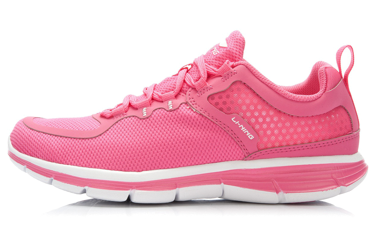 (W) Li-Ning Running Shoes 'Pink Casual Low'