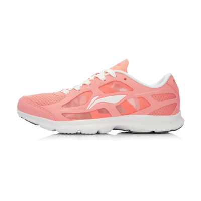 (W) Li-Ning Running Shoes 'Pink White'