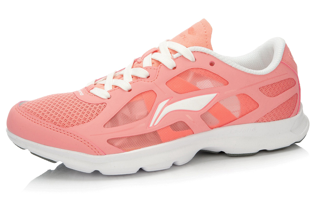 (W) Li-Ning Running Shoes 'Pink White' 圖 2
