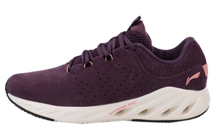 (W) Li-Ning Running Shoes 'Purple White'