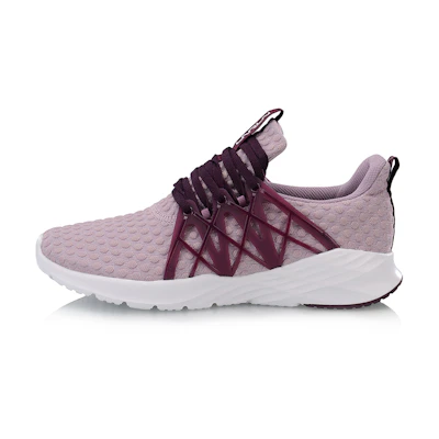 (W) Li-Ning Running Shoes 'Purple White'