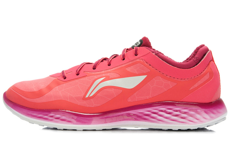 (W) Li-Ning Running Shoes 'Shock Red'