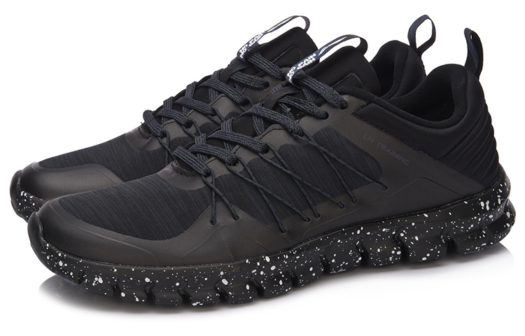 (W) Li-Ning Running Shoes 'Splatter Ink Black' 圖 3