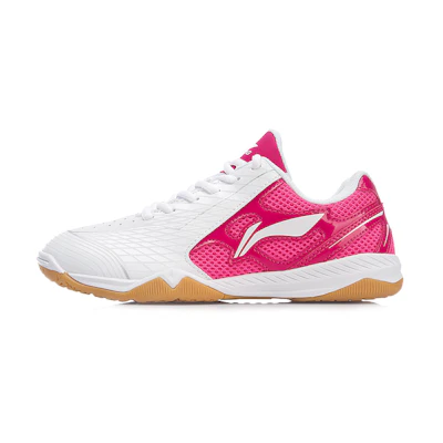 (W) Li-Ning Running Shoes 'White Pink'