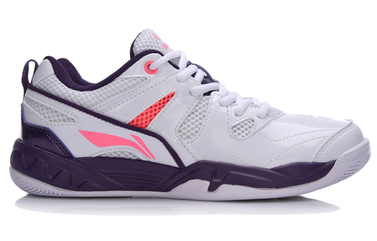 (W) Li-Ning Running Shoes 'White Purple' 圖 2