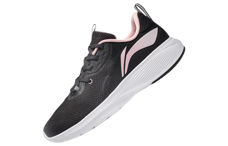 Lookbook (W) Kasut Lari Li-Ning Rendah 'Hitam' ARSS028-2