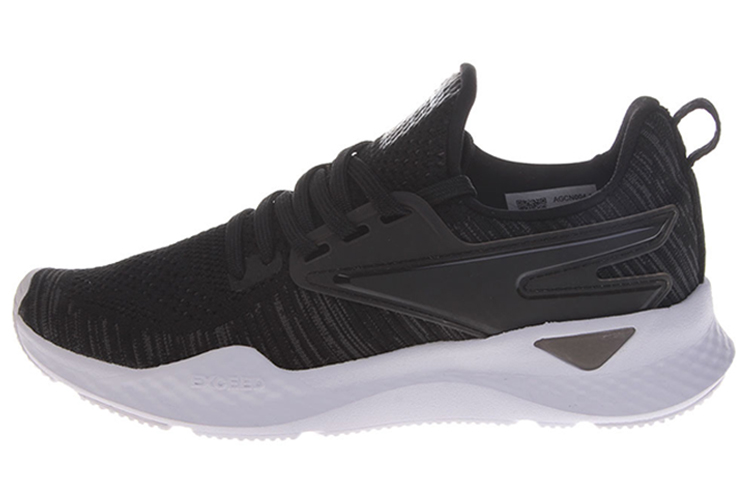 Buy (W) 李宁低帮跑步鞋'黑灰' AGCN004-1