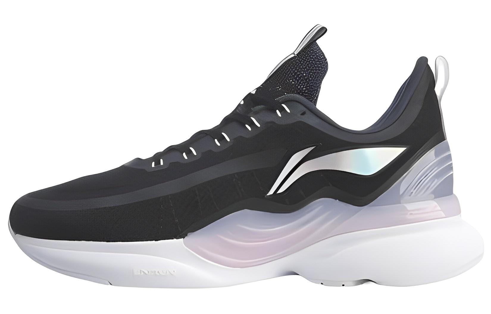 Buy (W) Kasut Lari Li-Ning Rendah 'Hitam Ungu Putih' ARHP122-2