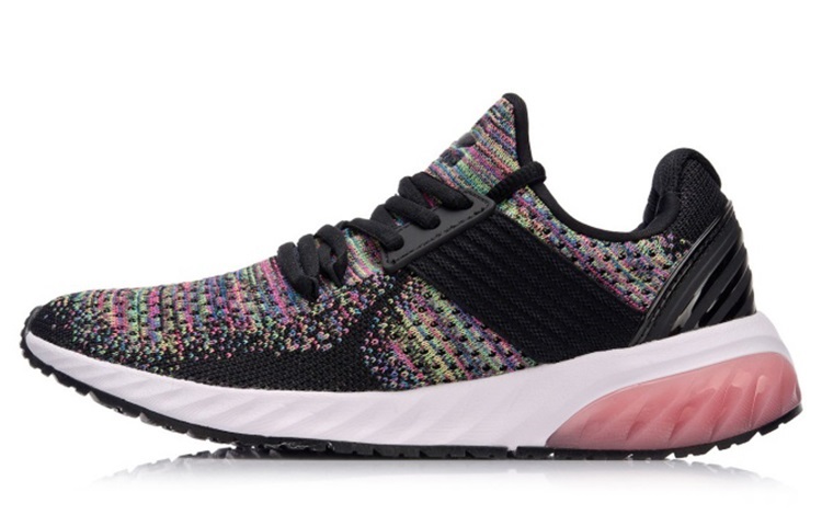 Buy (W) Zapatillas Li-Ning para Correr Low 'Negro Rojo' AGLN044-4