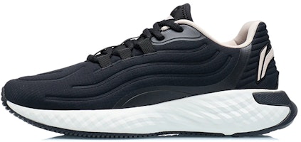 (Women) Li-Ning Running Shoes Low 'Black Shock-Absorbing Bounce' ARSR038-1 (Women) Li-Ning Running Shoes Low 'Black Shock-Absorbing Bounce' ARSR038-1