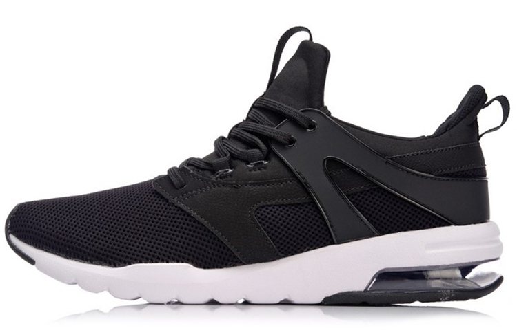 (W) Li-Ning Running Shoes Low 'Black White'