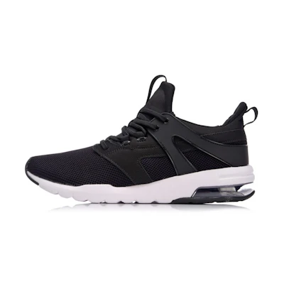 (W) Li-Ning Running Shoes Low 'Black White'