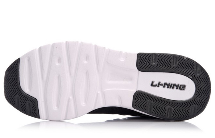 (W) Li-Ning Running Shoes Low 'Black White' 圖 5