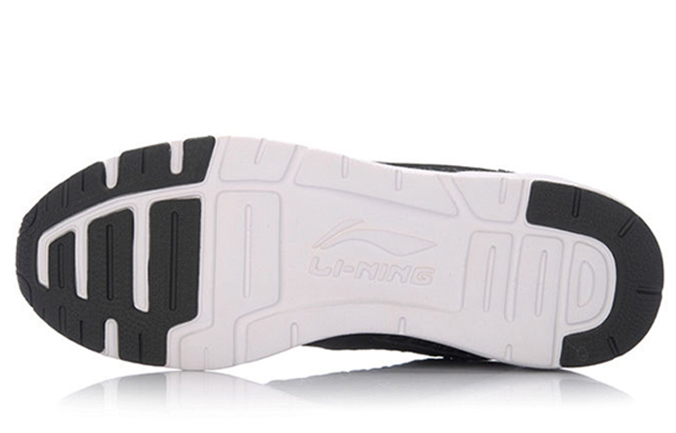Shop (W) Zapatillas Li-Ning Running Low 'Negro Blanco Gris' ARCM008-1