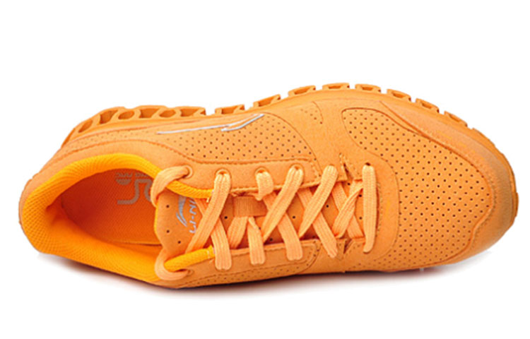 Order (Women) Li-Ning Running Shoes Low 'Shock-Absorbing Yellow' ARHG026-5