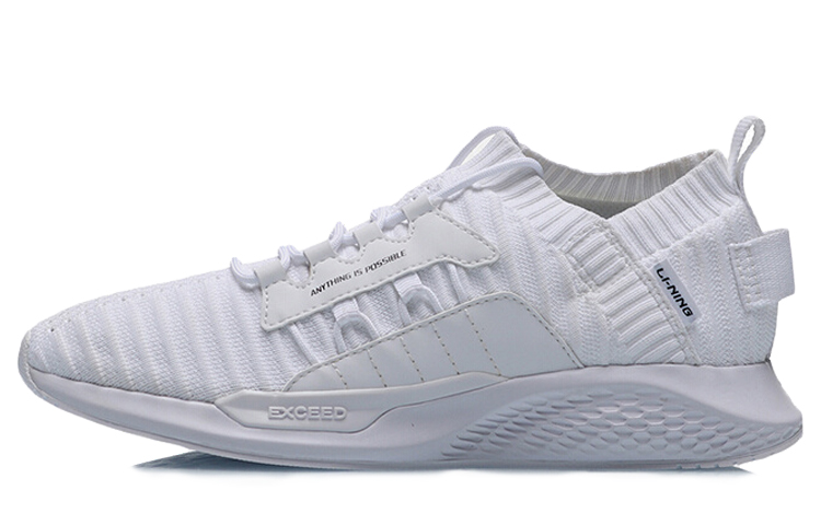 Buy (W) 李寧 ランニングシューズ ローカット 白・衝撃吸収 (Riningu Ranningushūzu Rōkatto Shiro・Shōgekyūshū) AGLP072-3