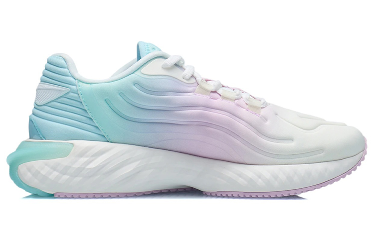 Order LiNing李寧 防滑耐磨 低筒 跑步鞋 女款 薄藍色