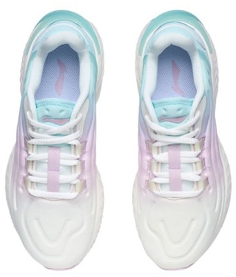 (Women) Li-Ning Running Sneakers Low 'Thin Blue' ARSR038-3 Lookbook (Women) Li-Ning Running Sneakers Low 'Thin Blue' ARSR038-3