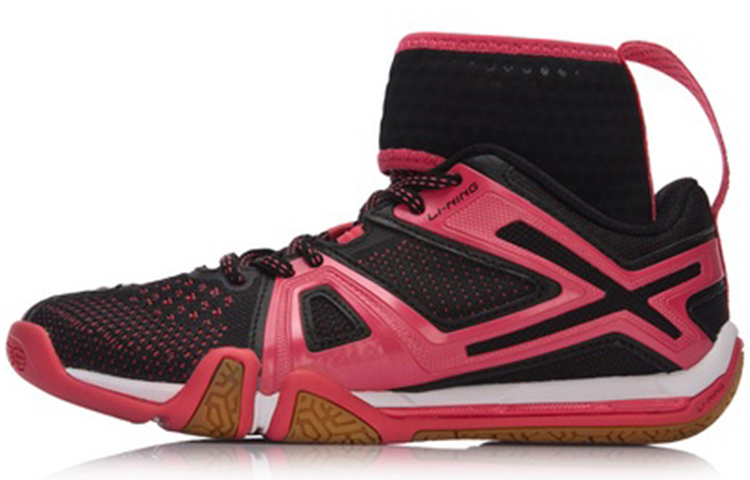 (Women) Li-Ning Saga Hi 'Black Red' AYAM004-1