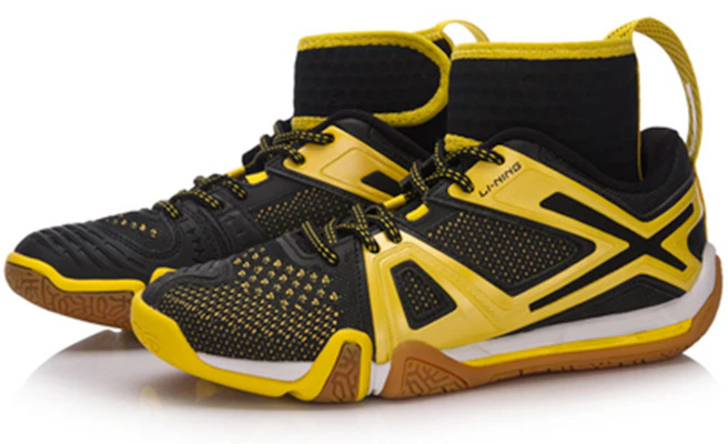 (W) Li-Ning Saga Hi ''Noir Jaune'' AYAM004-2 Lookbook (W) Li-Ning Saga Hi ''Noir Jaune'' AYAM004-2