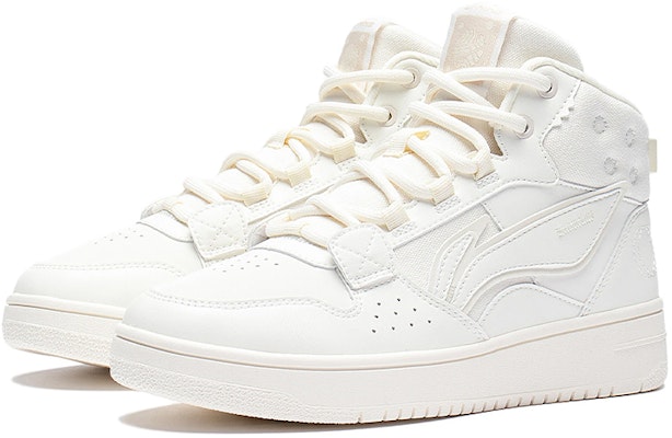 (W) 리닝 산위안 하이 3M '화이트' (Li-Ning San Yuan High 3M 'White') AGCS242-4 Lookbook (W) 리닝 산위안 하이 3M '화이트' (Li-Ning San Yuan High 3M 'White') AGCS242-4