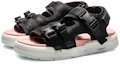 Lookbook (W) Sandal Li-Ning 'Hitam Jingga Terang' AGUQ012-3