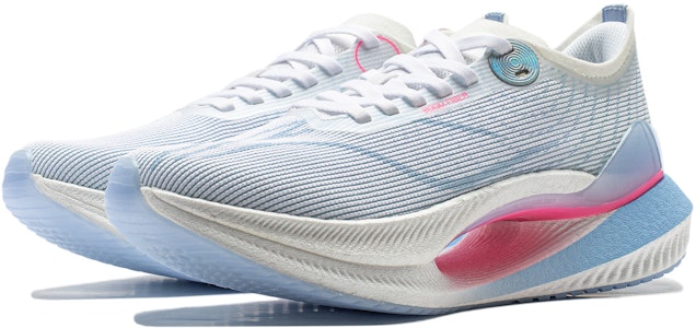 LiNing李寧 絕影2.0 Essential 輕量回彈 減震通風 低筒 跑步鞋 女款 白藍 Lookbook LiNing李寧 絕影2.0 Essential 輕量回彈 減震通風 低筒 跑步鞋 女款 白藍