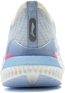 LiNing李寧 絕影2.0 Essential 輕量回彈 減震通風 低筒 跑步鞋 女款 白藍 Details for LiNing李寧 絕影2.0 Essential 輕量回彈 減震通風 低筒 跑步鞋 女款 白藍