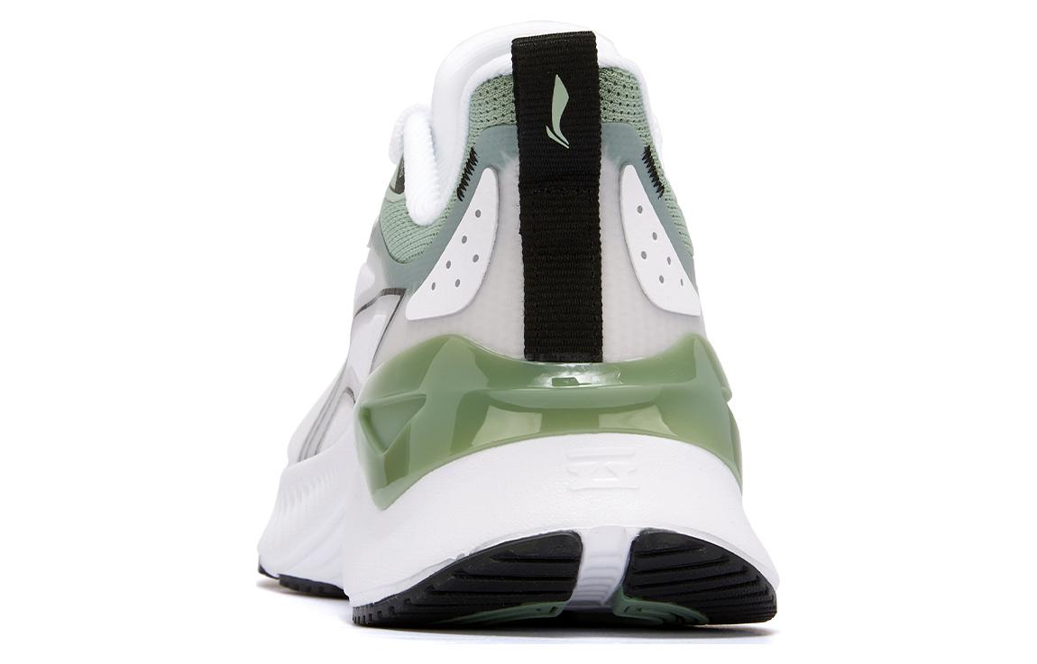 Lookbook LiNing李寧 越影3.0 減震耐磨透氣 低筒 跑步鞋 女款 白綠