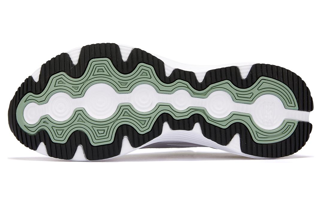 Shop LiNing李寧 越影3.0 減震耐磨透氣 低筒 跑步鞋 女款 白綠