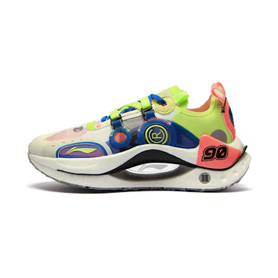 (W) Li-Ning Shadow CRC Low 'RF White Blue Green'