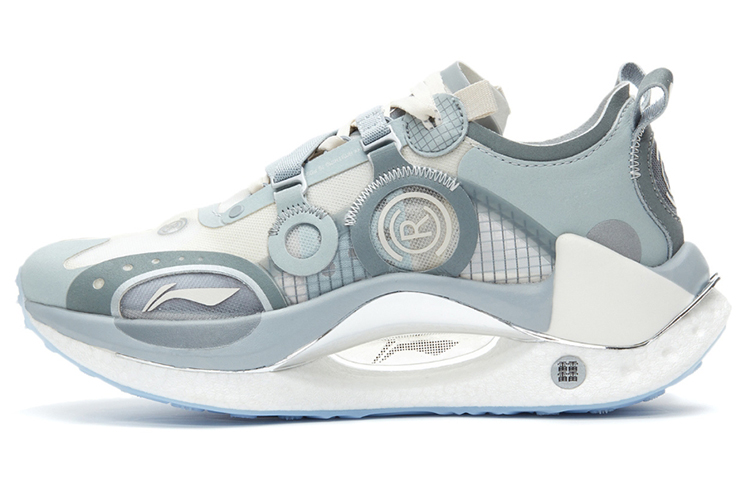 (Women) Li-Ning Shadow CRC Low Paris Fashion Week 'Grey Green White' ARHR102-3