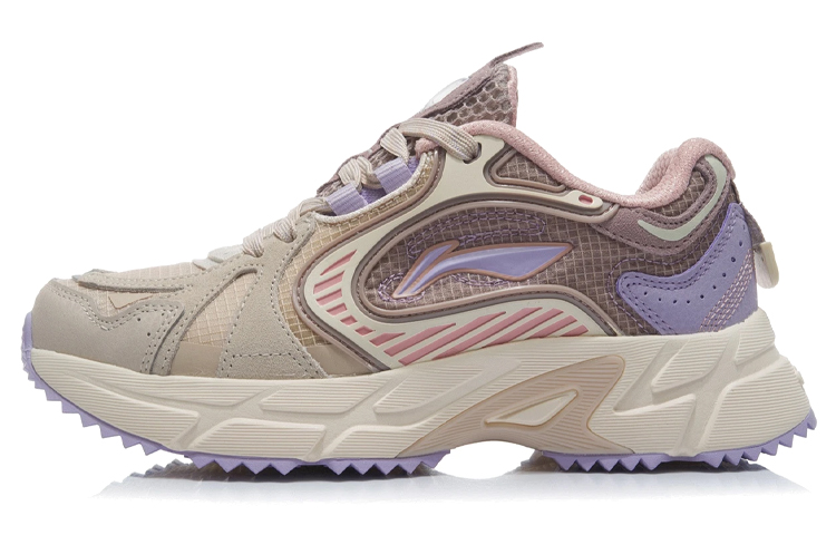 (Women) Li-Ning Shiguang 'Light Brown Purple' ARLR012-4