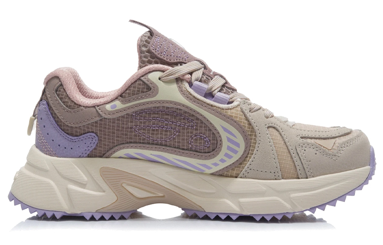 Order (W) Li-Ning Shiguang ''Hellbraun Lila'' ARLR012-4