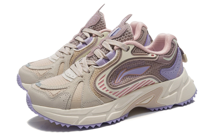 Lookbook (W) Li-Ning Shiguang ''Hellbraun Lila'' ARLR012-4