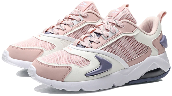 (Women) Li-Ning Shock Absorbing Support Sneakers 'Pink White' AGCP278-3 Lookbook (Women) Li-Ning Shock Absorbing Support Sneakers 'Pink White' AGCP278-3