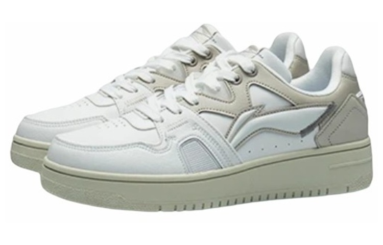 Lookbook (W) Li-Ning Skate Low 'Blanco Champán' AGCR466-3