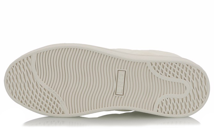 Shop (W) 李宁滑板低帮鞋 '雪白' AGCN076-3