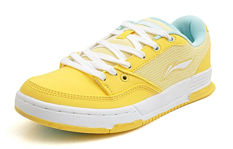 Lookbook (W) Li-Ning Skate Low 'Kuning-Putih' ALMG034-3