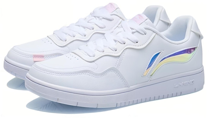 (Women) Li-Ning Skate Shoes 'White Laser' AGCR318-1 Lookbook (Women) Li-Ning Skate Shoes 'White Laser' AGCR318-1