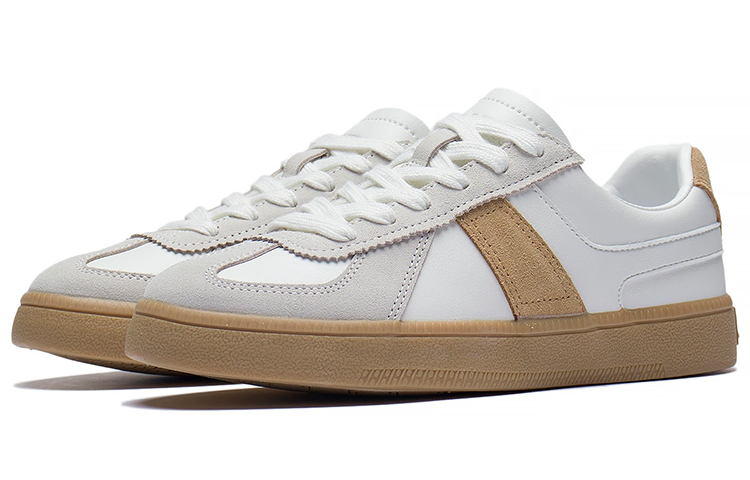 Lookbook (W) Li-Ning Skateboarding Low ''Bianco Khaki'' AGCS290-4
